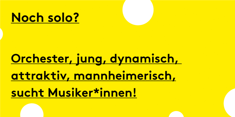 Noch solo?